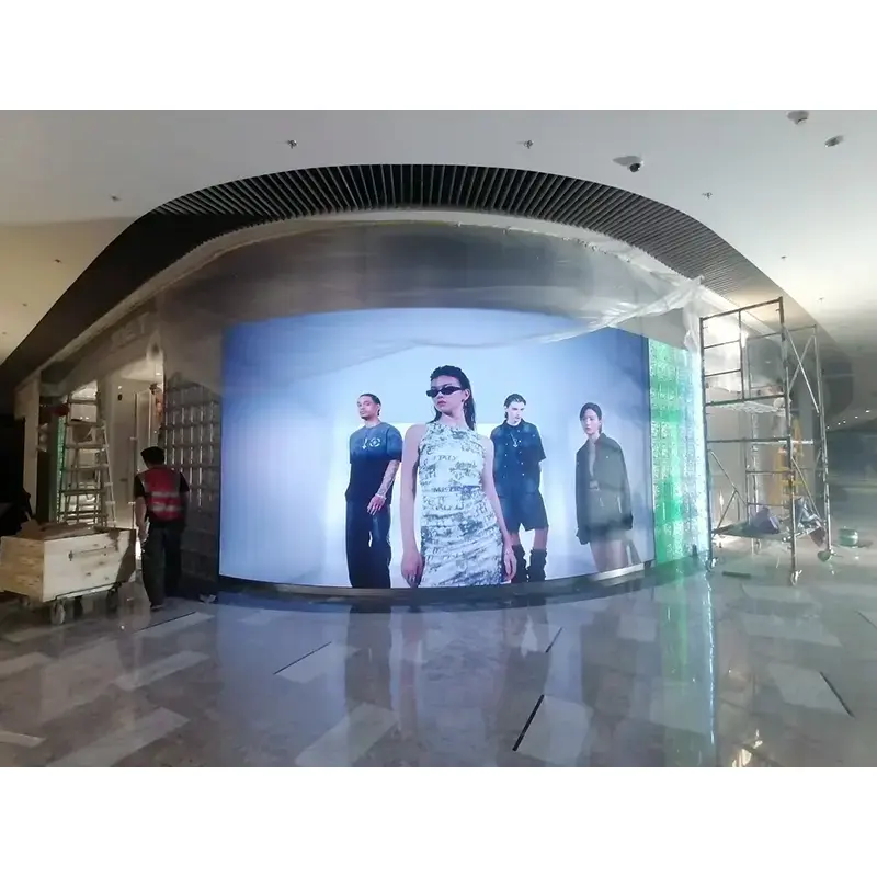 Kabinet Outdoor Lengkung Batu Vertikal
